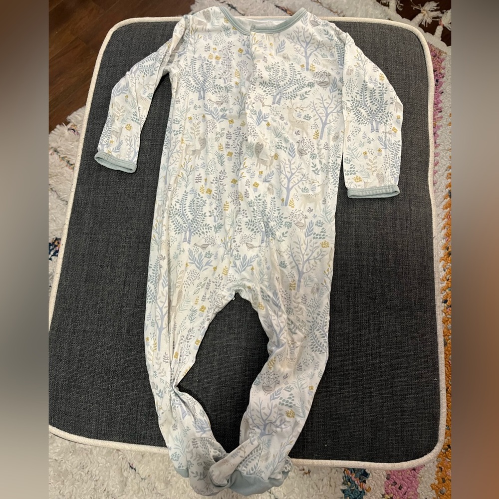 Magnetic Me footed onesie